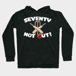 Seventy Not Out Hoodie